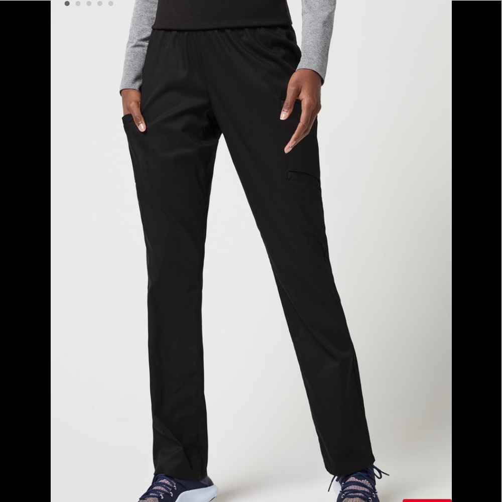 Jaanuu black yoga scrub pants